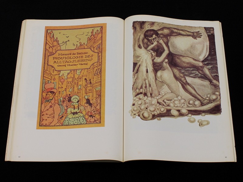 Vintage salontafelboek 'Jugendstil'