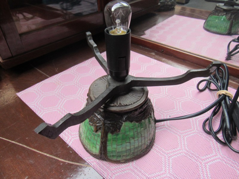 Tiffany stijl tafellamp (2)
