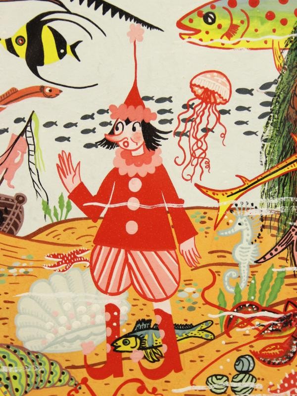Schilderwerkje Pinokkio - Tonet Timmermans (1926-2020)