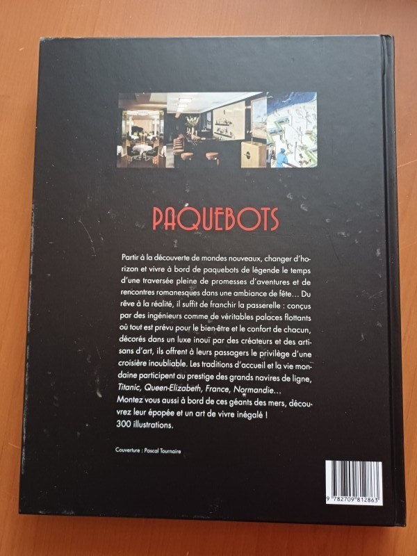 Boek Paquebots