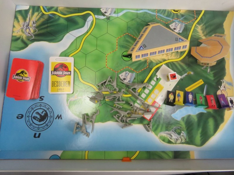 Jurassic Park bordspel (compleet)