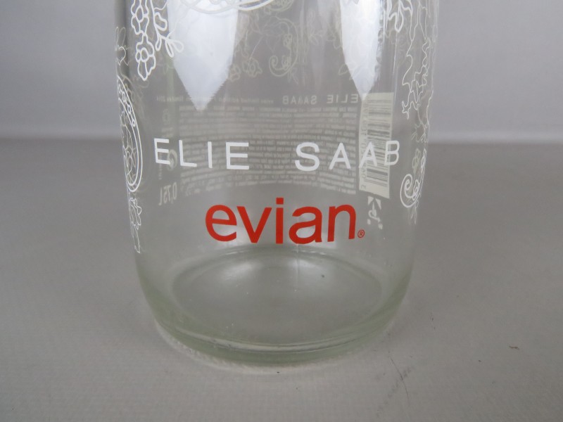 5 limited edition Evian flessen