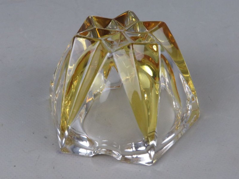 Vintage kristal asbak