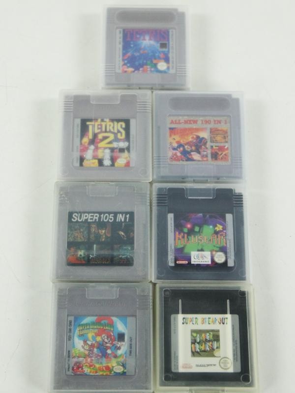 7 game boy games