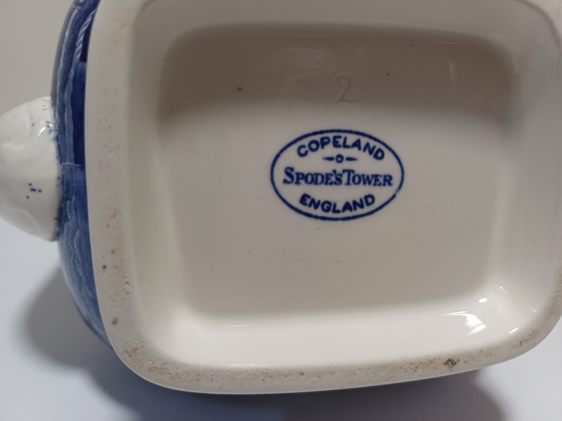 Copeland Spode's Tower blauw servies