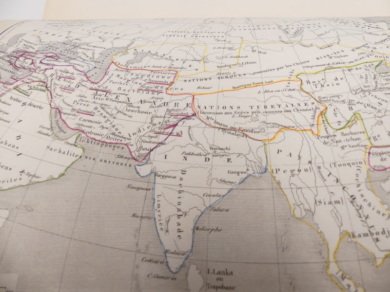 Antiquariaat - Houzé - Atlas universel historique et géographique - 1849