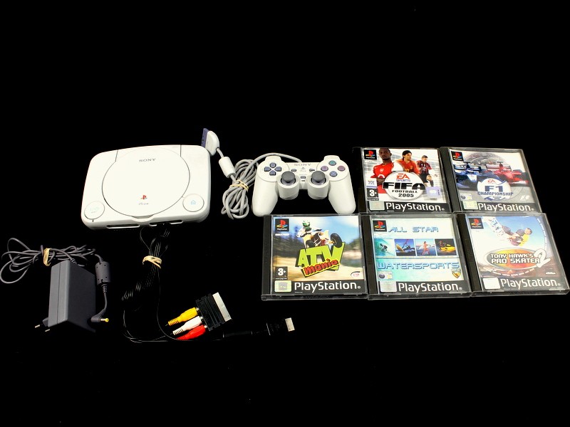 Playstation One met 5 games