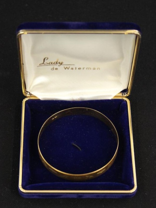 Vintage Italiaanse 18k gouden armband - Eftepi Arezzo