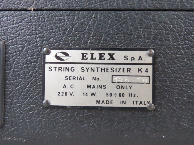 ELEX K4 String synthesizer