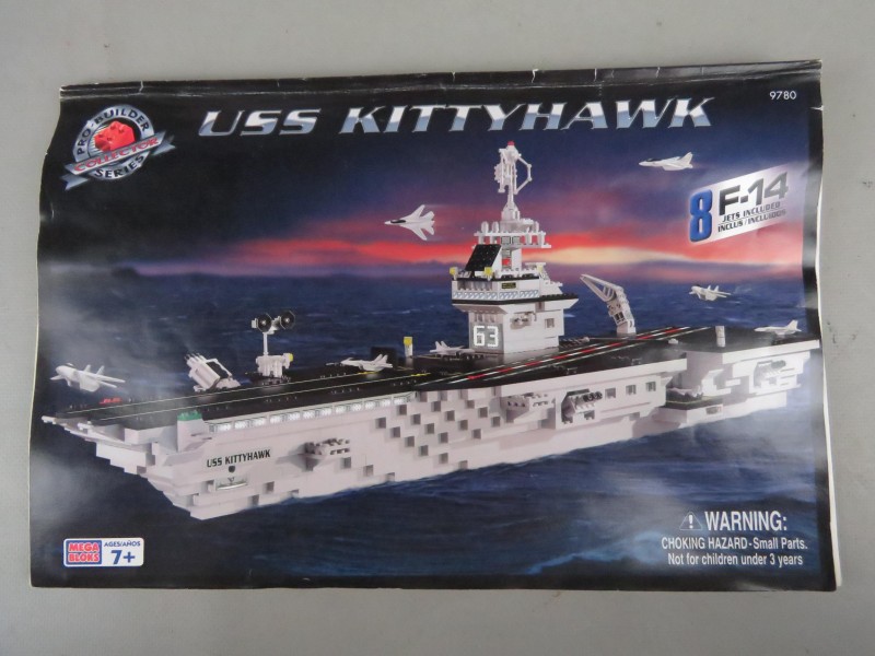 Mega blocks USS Kitty hawk