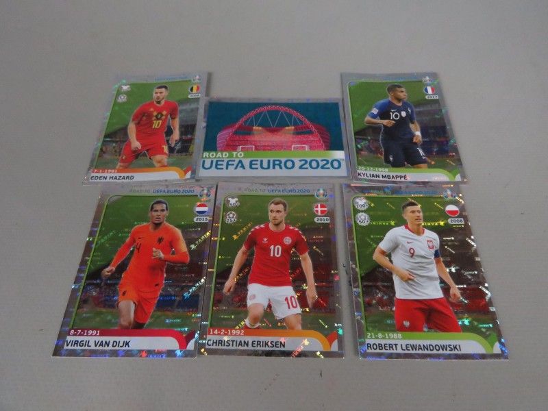 Collectie 492 EK 2020 Panini stickers