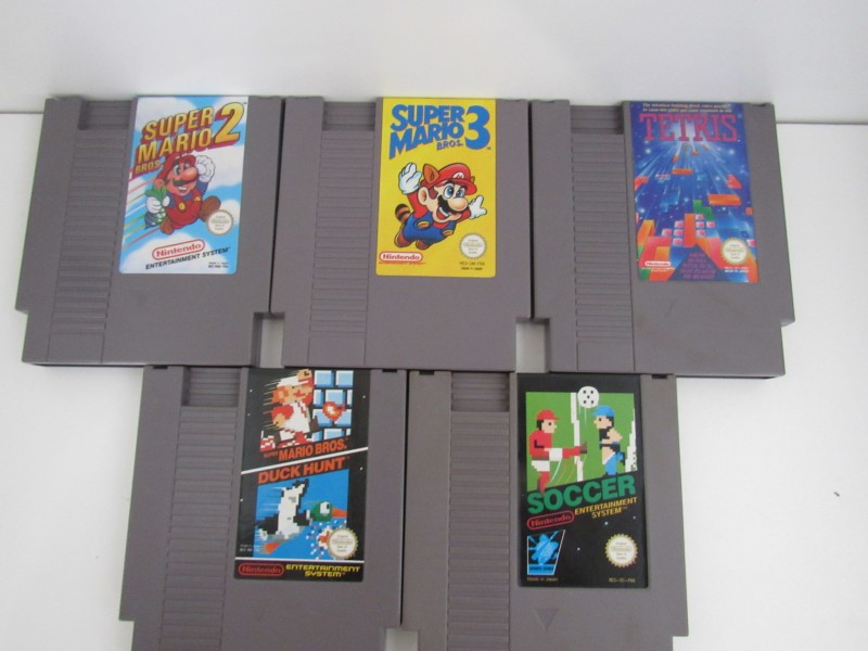 Nintendo Nes spelletjes en accesoires