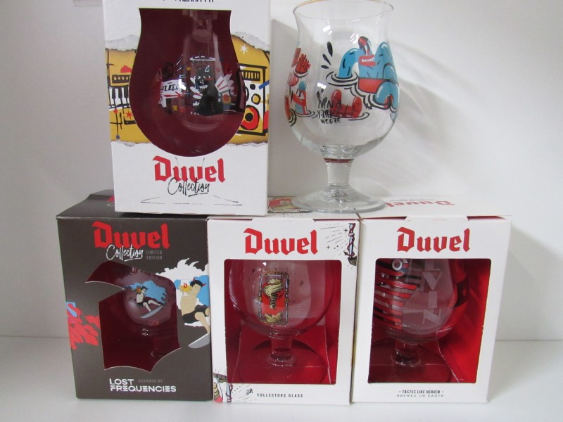 Lot Duvel glazen (4)