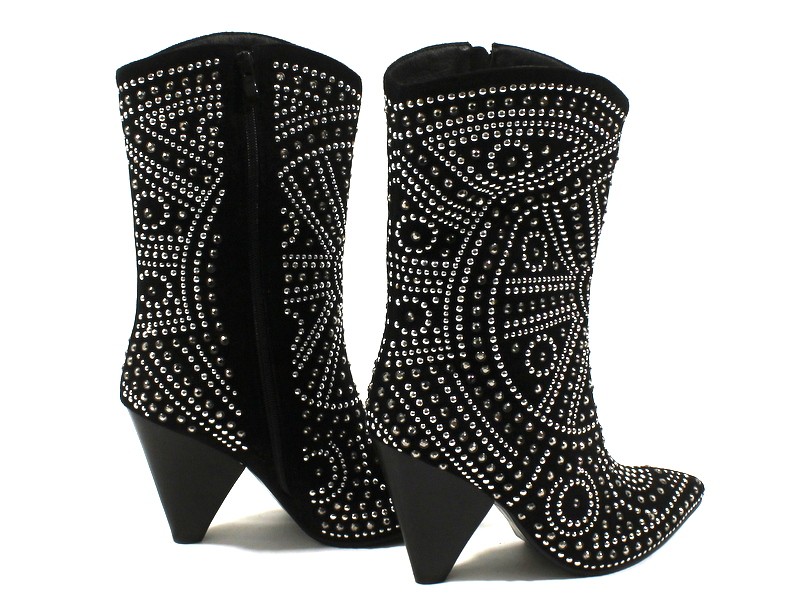 Noa Harmon rhinestone boots (splinternieuw)