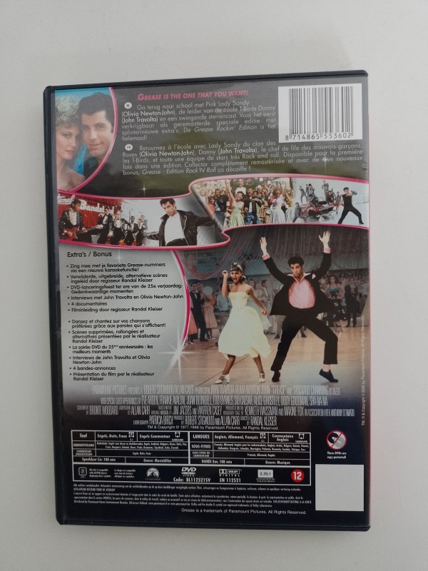 Dvd Grease Special Edition