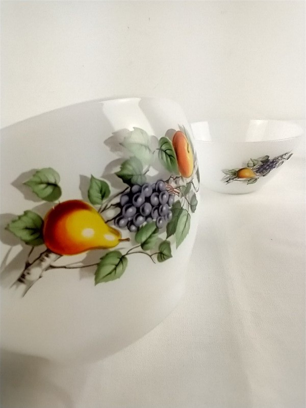 Arcopal servies met bloemen