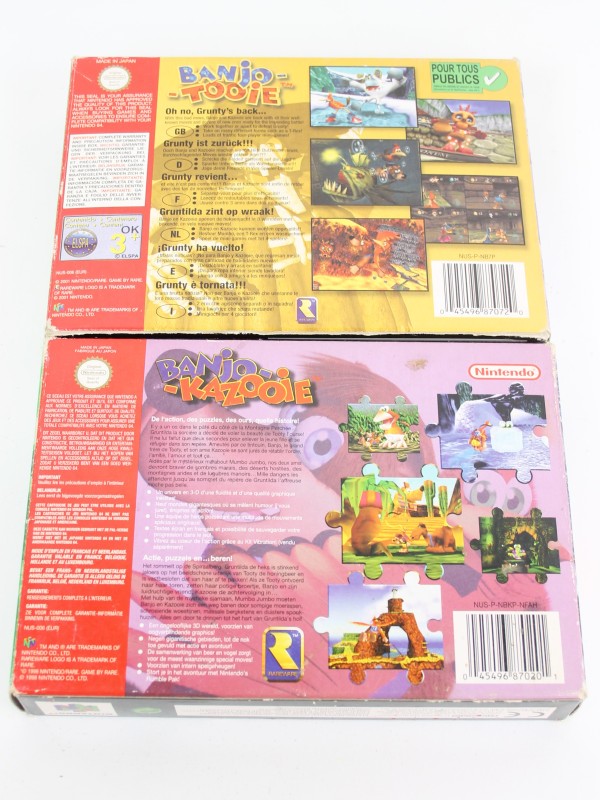Nintendo 64 - Banjo-Kazooie en Banjo-Tooie + Game guide