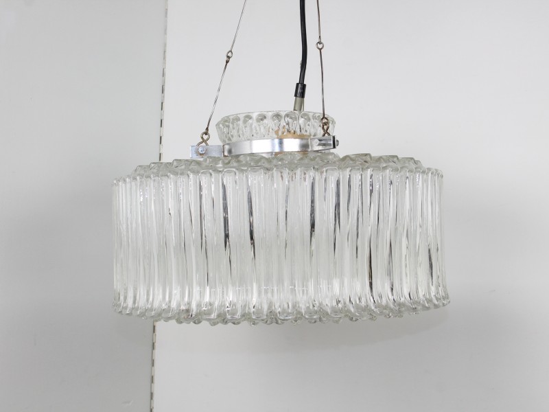 Vintage Hanglamp Glas