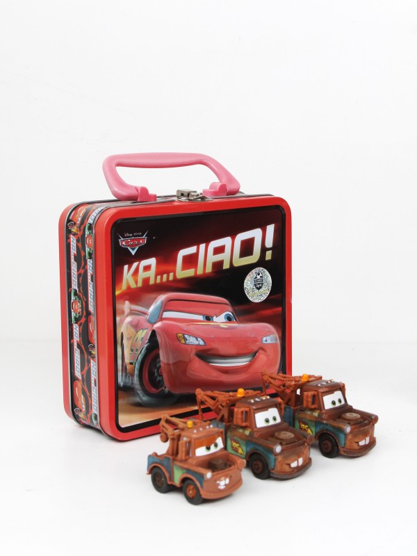 Set Cars box & toys van Disney