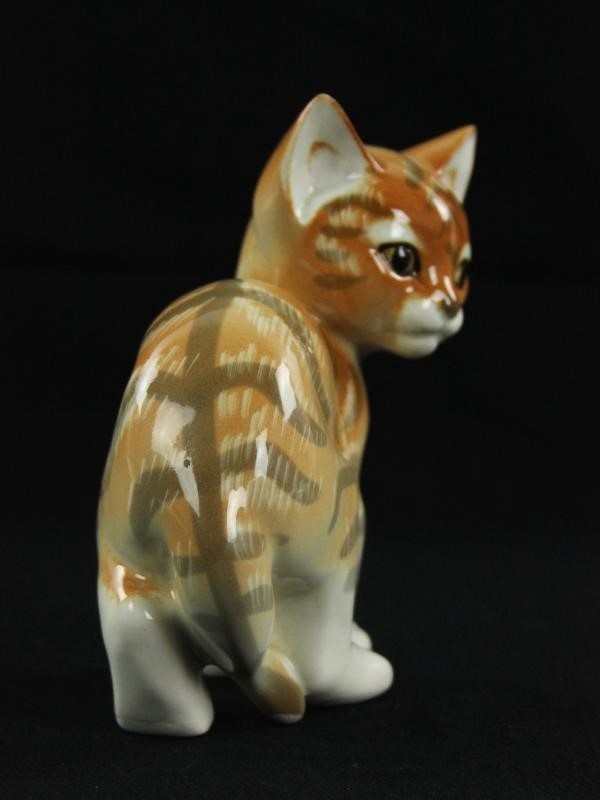 Lomonosov USSR porseleinen kitten