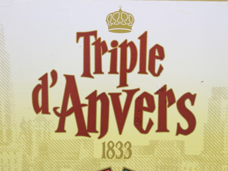 Reclamebord Triple d'Anvers