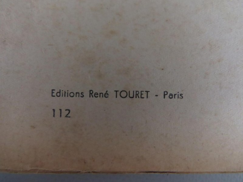 R.L. Stevenson - L' Île au trésor -  Editie René Touret (1937) boek frans p.112
