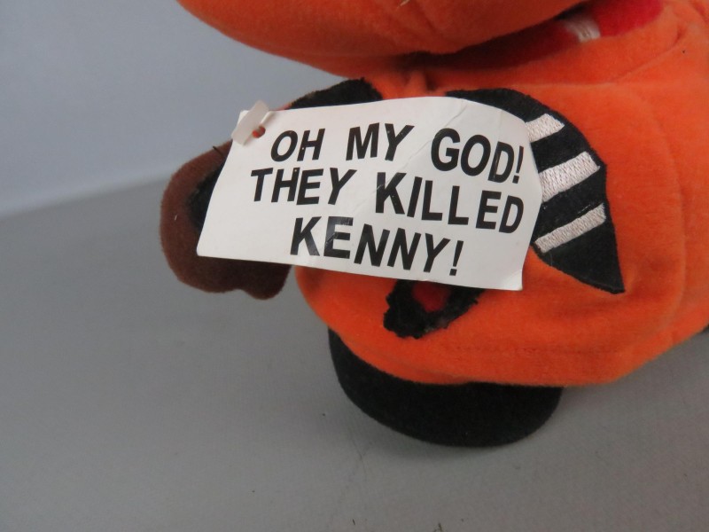 Kenny is dood pluche knuffel