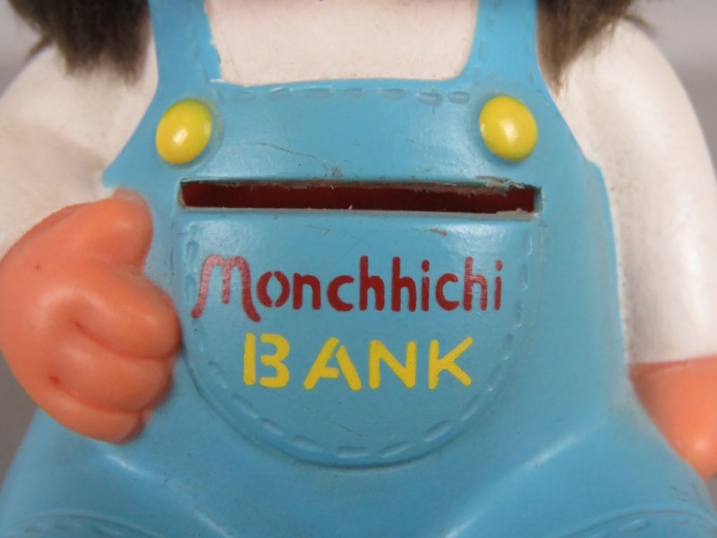 Vintage Monchhichi spaarpot
