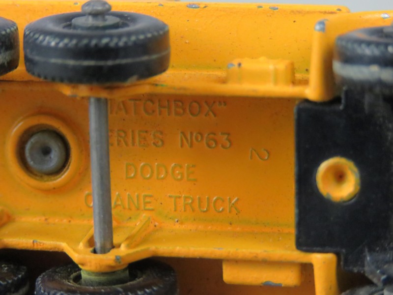 8 Matchbox vrachtwagens jaren 60