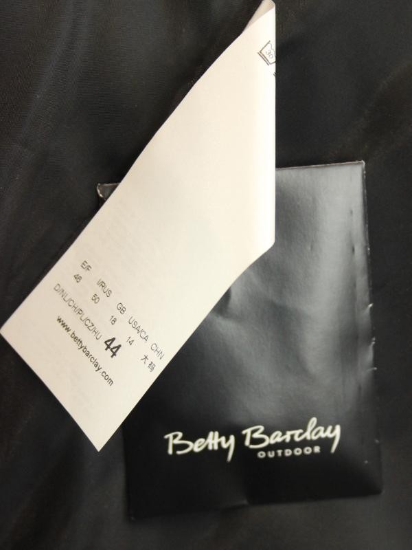 Toffe regenmantel gemerkt Betty Barclay Outdoor - Nieuw met label