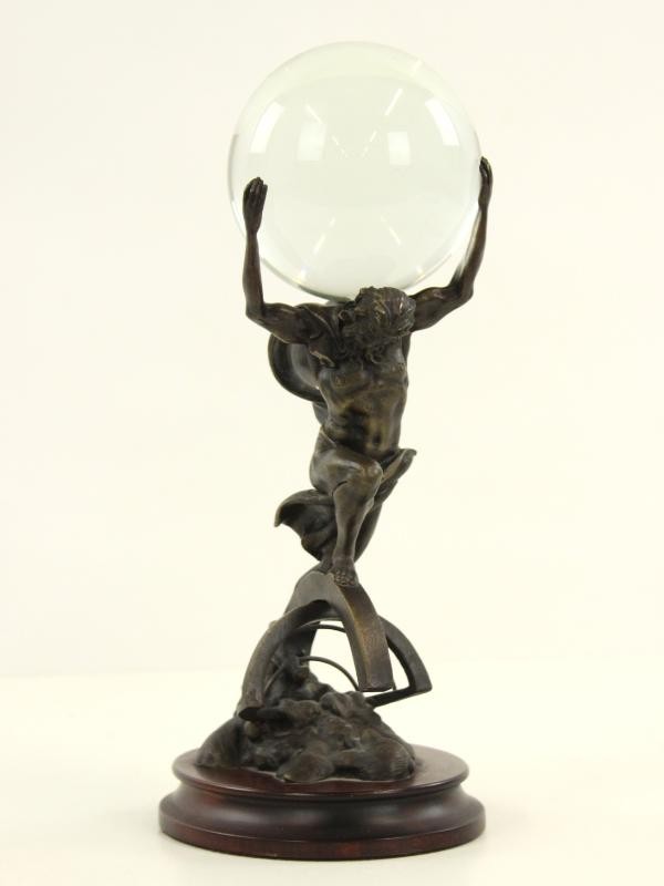 Bronzen sculptuur 'Atlas' - Stuart Mark Feldman