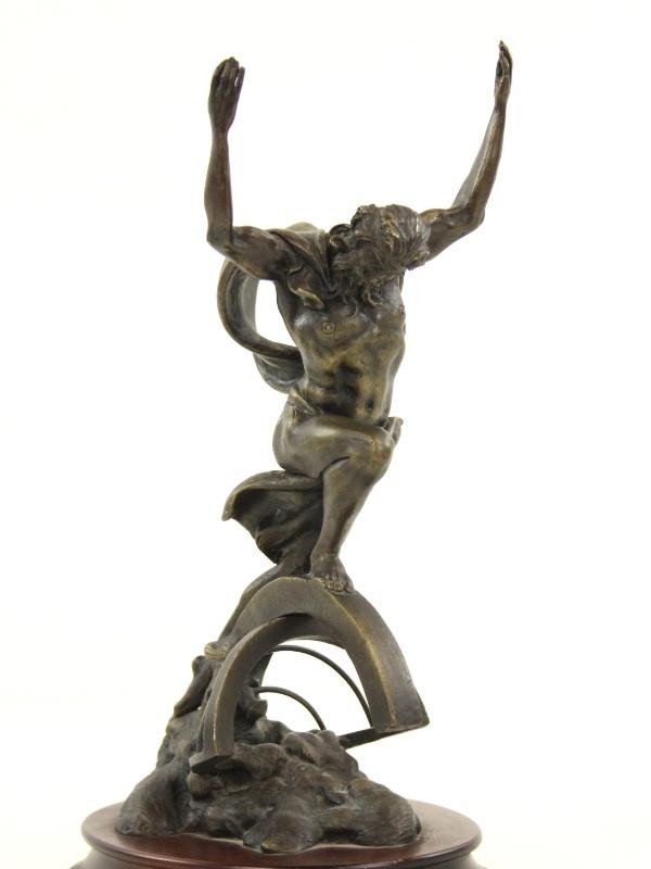 Bronzen sculptuur 'Atlas' - Stuart Mark Feldman