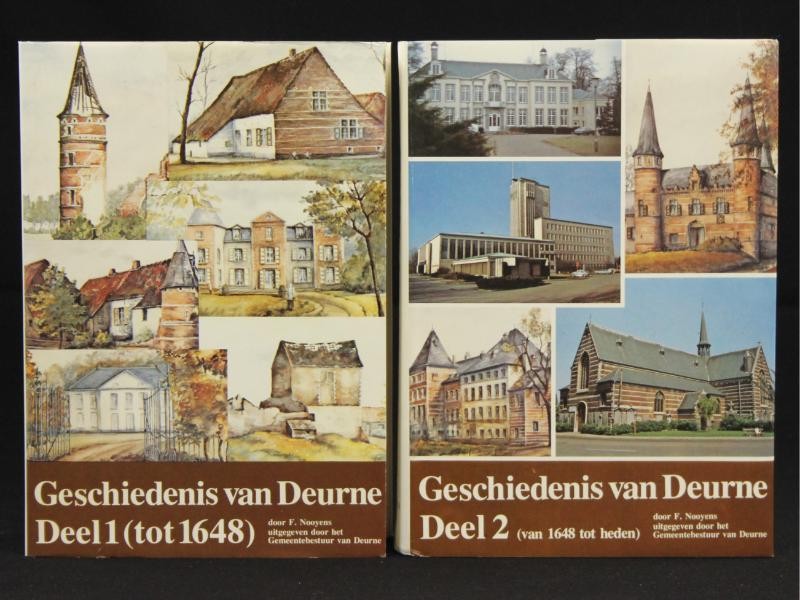 Geschiedenis van Deurne, 2-delige boeken reeks door F. Nooyens