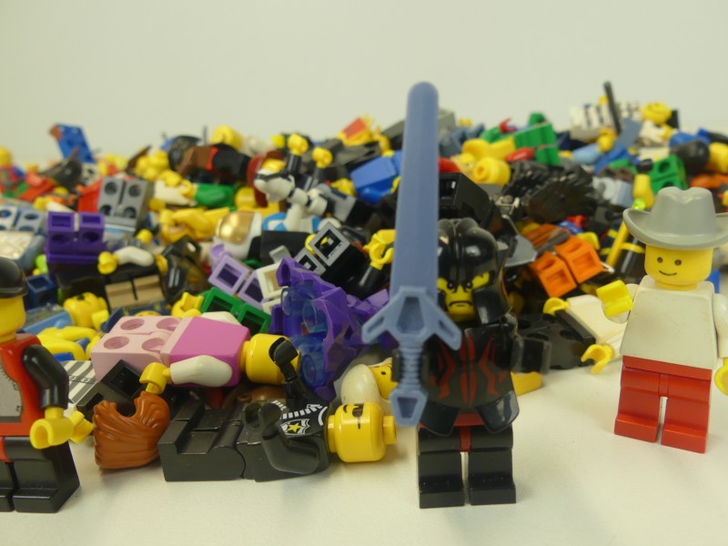Uniek lot Lego mini figs (4)