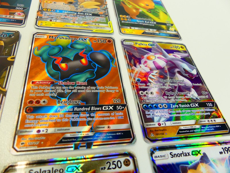 Pokémon GX Holo, full art Cards