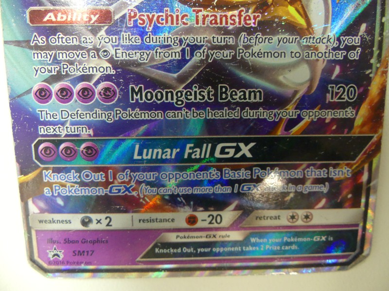 Pokémon GX Holo, full art Cards