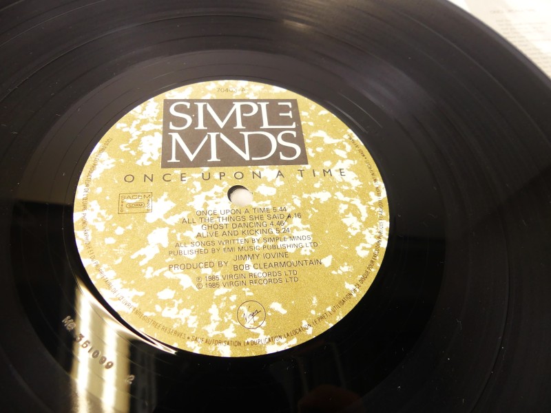 Simple Minds LP - Once Upon A Time