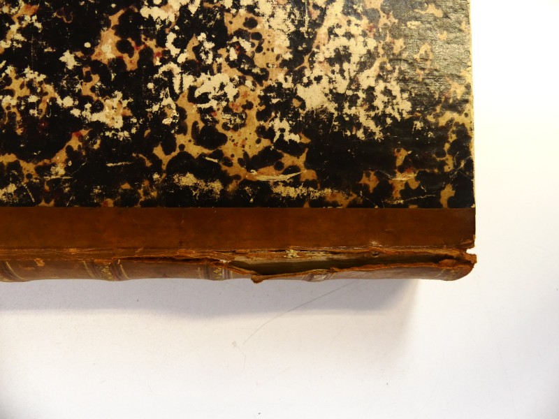 Antiek - Broedelet- Bijbel met houtsneêplaten - 3 delen – 1847
