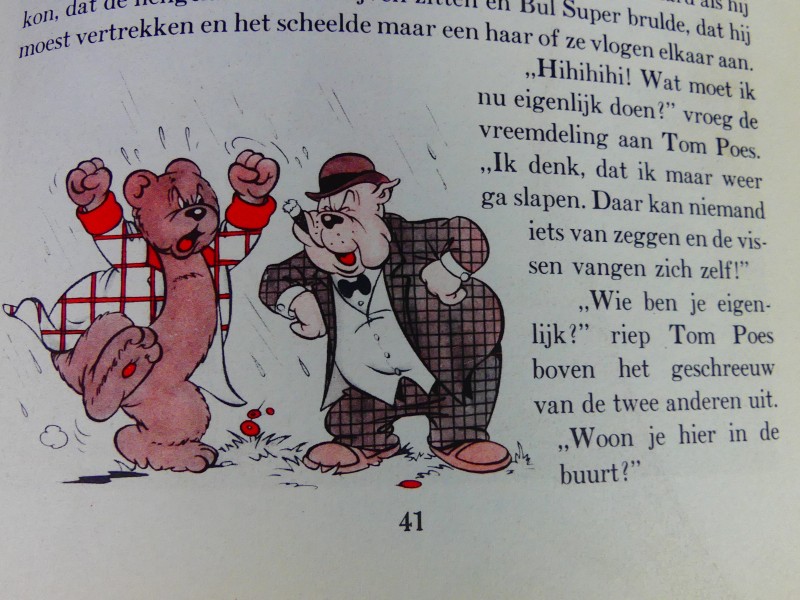 Vintage - Marten Toonder – Tom Poes/Heer Bommel – 50 strips/2 kinderboeken – jaren ‘40 - ‘80