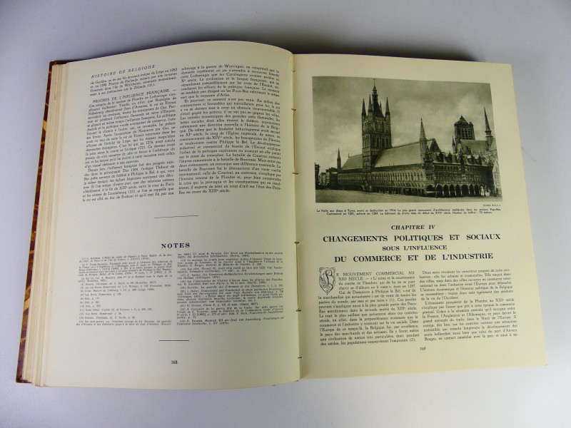 Vintage- Henri Pirenne - Histoire de Belgique - 4 delen compleet