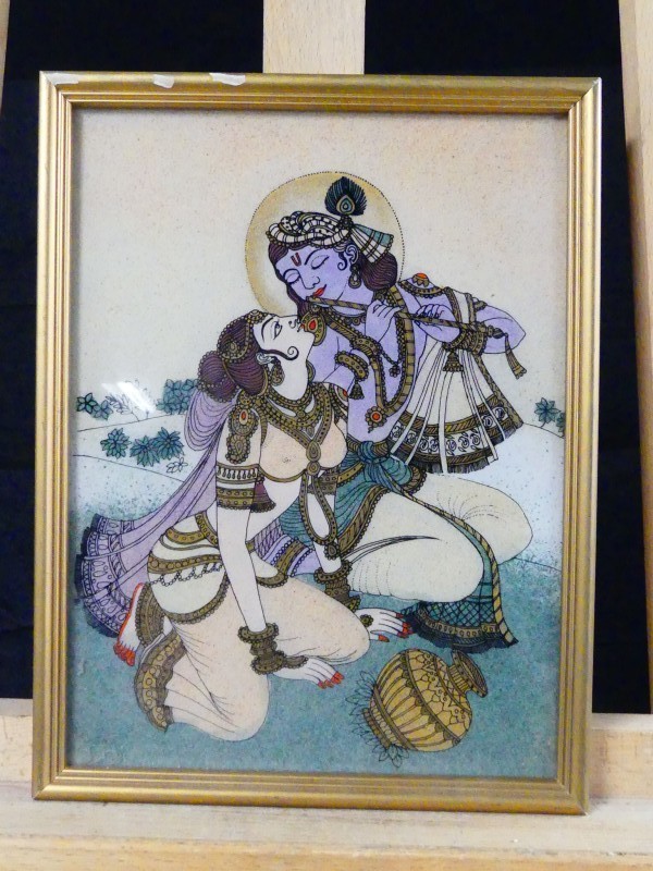 Indiase Volkskunst - Mughal schilderijtjes