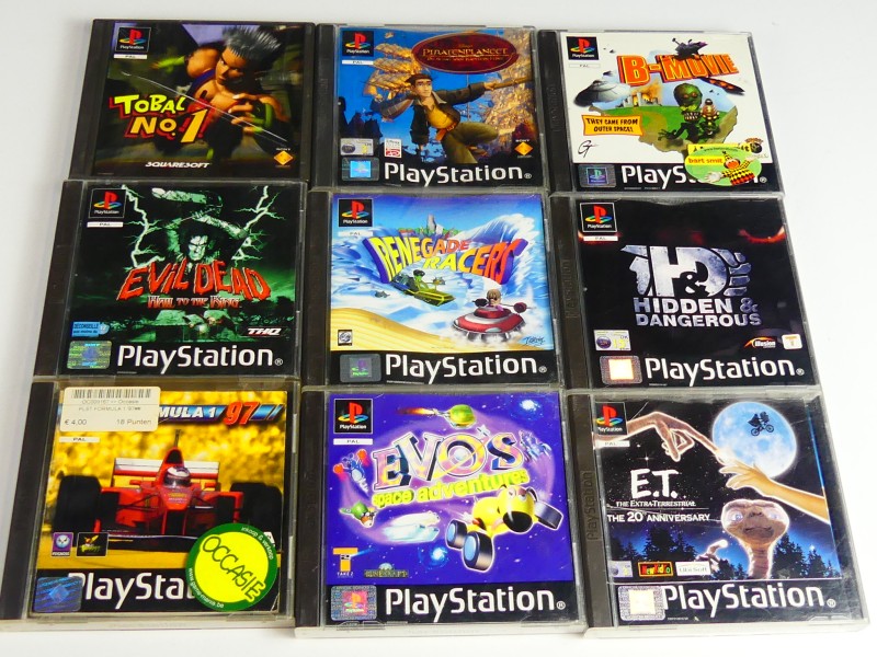 Games voor Playstation 1 -*UPDATE