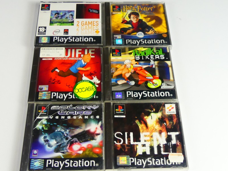 Games voor Playstation 1 -*UPDATE