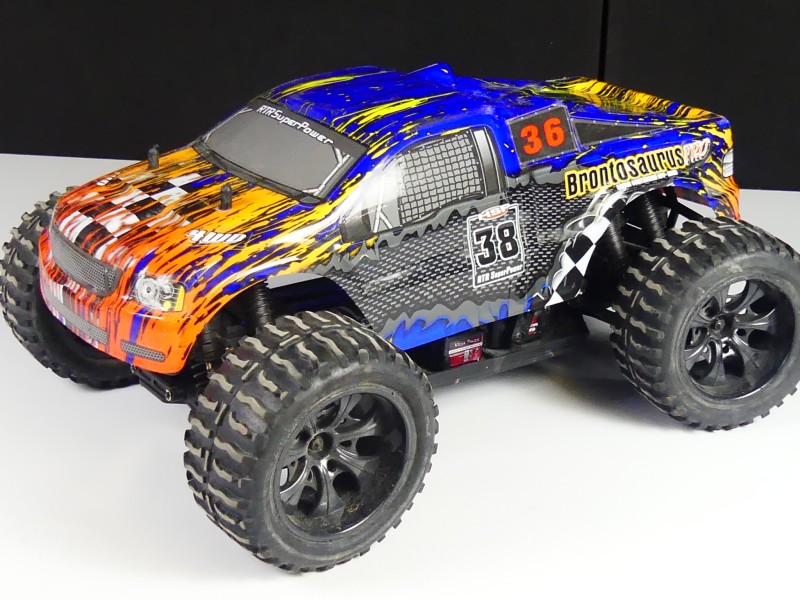 Himoto 1:10 Off-Road 4x4 Truck afstandbediening in doos