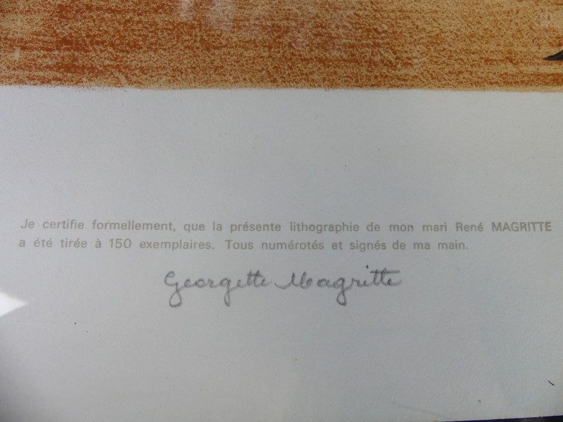 René/Georgette Magritte – Litho - De zoektocht naar het absolute - UPDATE