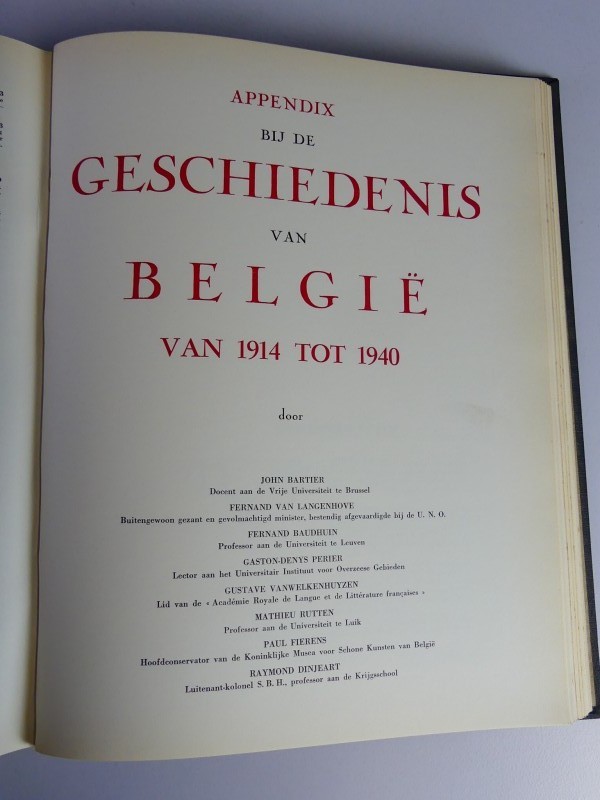 Vintage - Henri Pirenne - Geschiedenis van België - 4 delen compleet
