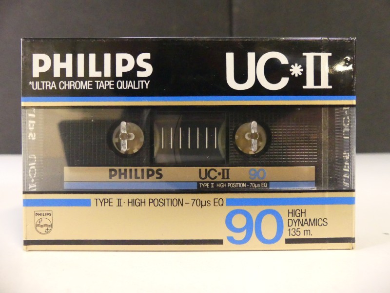 Philips - Ultra Chrome tape Quality - 10 stuks