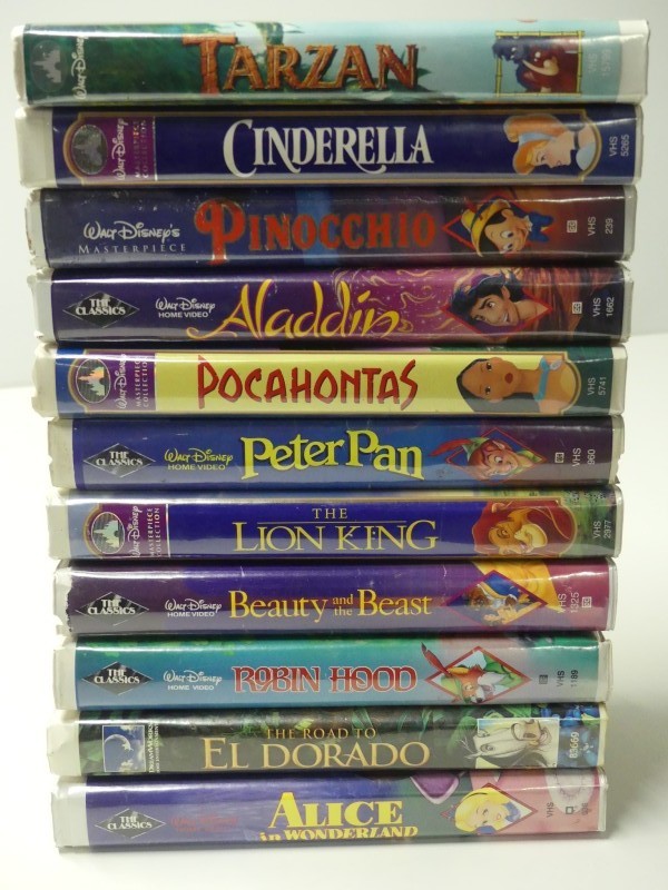 Vintage vhs banden disney -*UPDATE