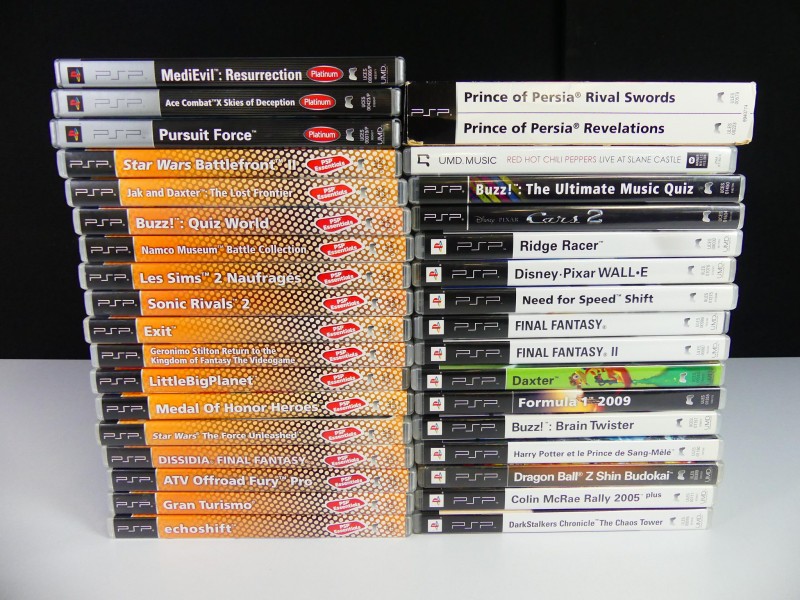 35 Playstation PSP Games