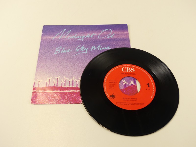 3x 7'' single vinyl - Midnight Oil
